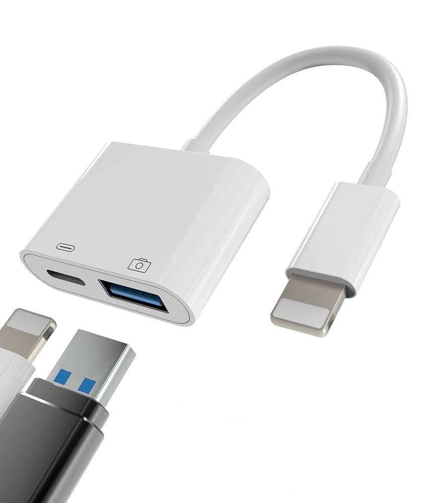 Amazon | Lightning - USBアダプター OTGケーブルコネクター